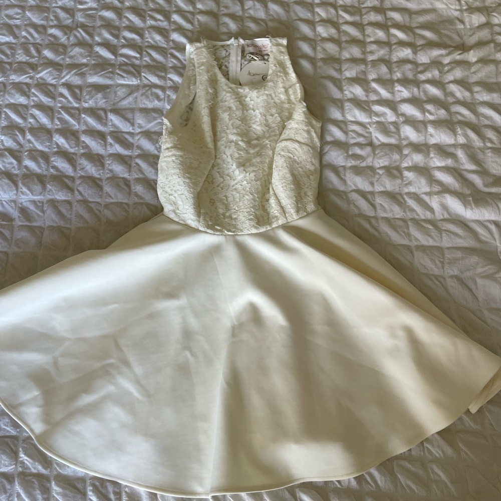 KEEPSAKE the Label Cream Lace Dress